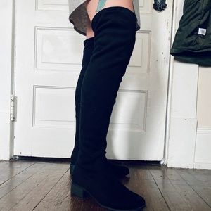 Size 9 Suede Thigh High Boots